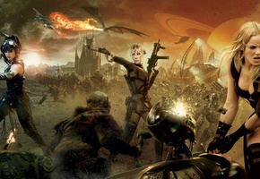 Sucker punch, орки, дракон, робот, взрывы