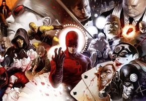, comics, Daredevil, marvel