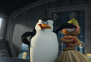 мультфильм, Мадагаскар, пингвин, кукла