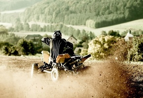 Спорт, фото, гонка, скорость, квадроцикл