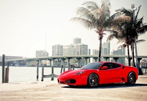 авто фото, f430, феррари, авто обои, краная, тачки, Ferrari, cars