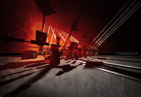 Конструкция, свет, линии