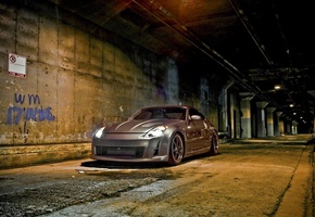 350z, Nissan, underground