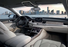 Audi, вид_салона, a8