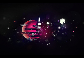 Осколки, частици, фигуры