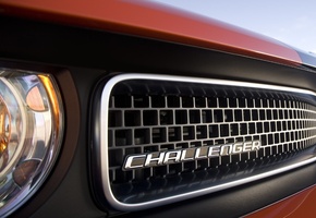 радиатора, grill, challenger, Dodge, решетка