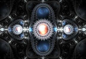 шипы, узоры, Свет, красиво