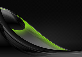 Чёрный, выкрутас, зеленый