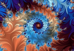 цвет, Фракталы