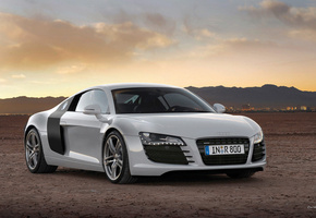 небо, горы, Ауди