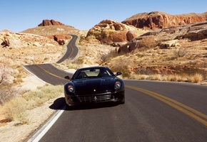 Ferrari, дорога, 599gtb