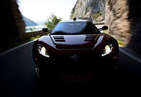 туннель, Фары, тень