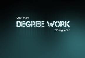 фон, must, Degree work