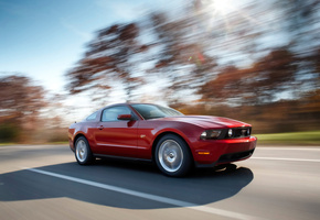 road, mustang, Ford