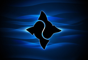 волны, узор, Логотип