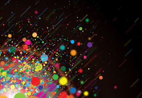 цвета, Круги, фигуры, минимализм