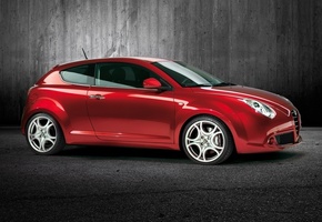 Alfa romeo, mito, красный
