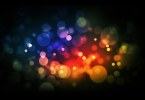 арт, размытие, цвет, Круги