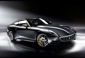 черный, staglietti, Ferrari, спорткар, one to one