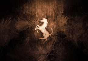 эмблема, Ferrari, гарцующий жеребец