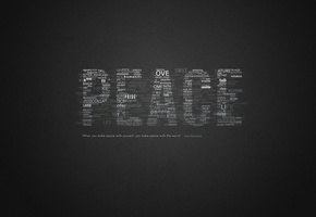 words, peace, выражение, слова, Мир, цитата