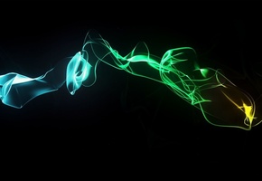 минимализм, цвет, Дым