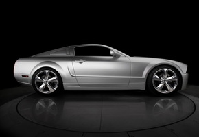 45th, Iacocca, anniversary, 2009, silver, mustang, bok, ford