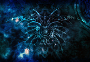 узор, logo, Blazblue