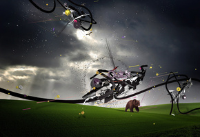 3d, Арт, абстракт