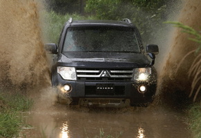 брызги, Mitsubishi, pajero