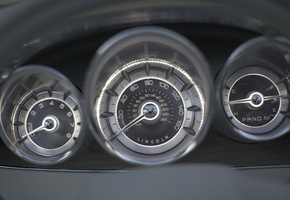 спидометр, концепт, стрелки, Lincoln mkt, панель