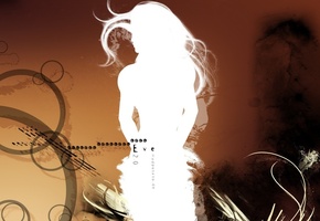 девушки, Музыка, абстракция