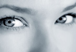 глаза, взгляд, цвет, Девушка