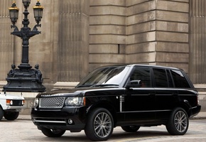 Range rover, black, autobiograph