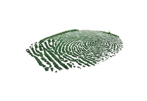 фон, трава, пальца, Отпечаток