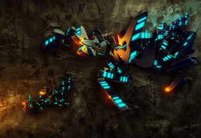 коричневые, Текстура, символы