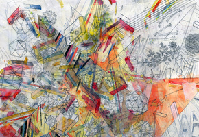 Краски, чертежи, линии