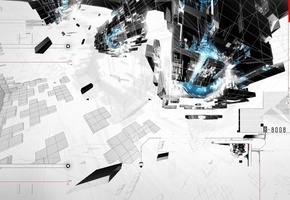 trance, cinema 4d, Amplifier404, планета, minimal, стройка