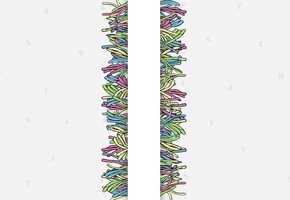 волоски, Линия, белый