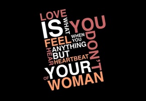 буквы, слова, настроение, Минимализм