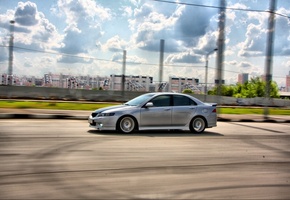 небо, accord, дорога, скорость, Honda