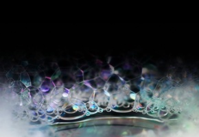 Пузыри, темнота, цвет