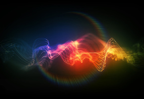 движение, цвет, линии, спектр, Свет, точки