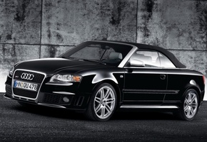 Audi, стена, черный