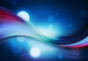 блики, Волна, линии, цвета, соты