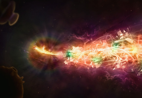 блики, Свечение, блинии