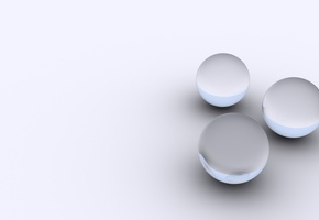 серый, круги, шары, Фон