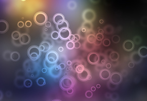 цвета, Круги, размытие