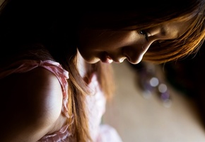 одиночество, грусть, настроение, Девушка, вечер