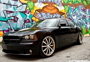колеса, Додж, граффити, dodge